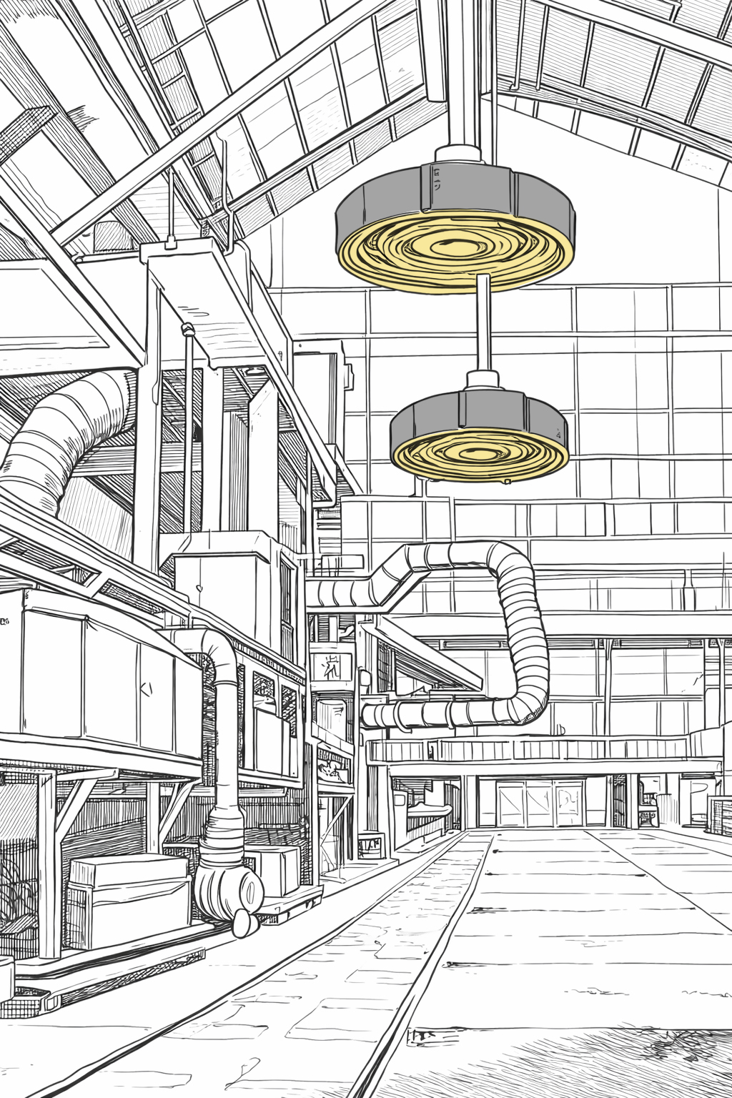 Shop Floor Lighting